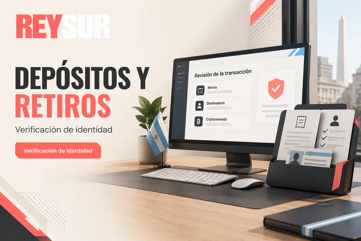 Formulario de transacción junto a comprobante y documentos
