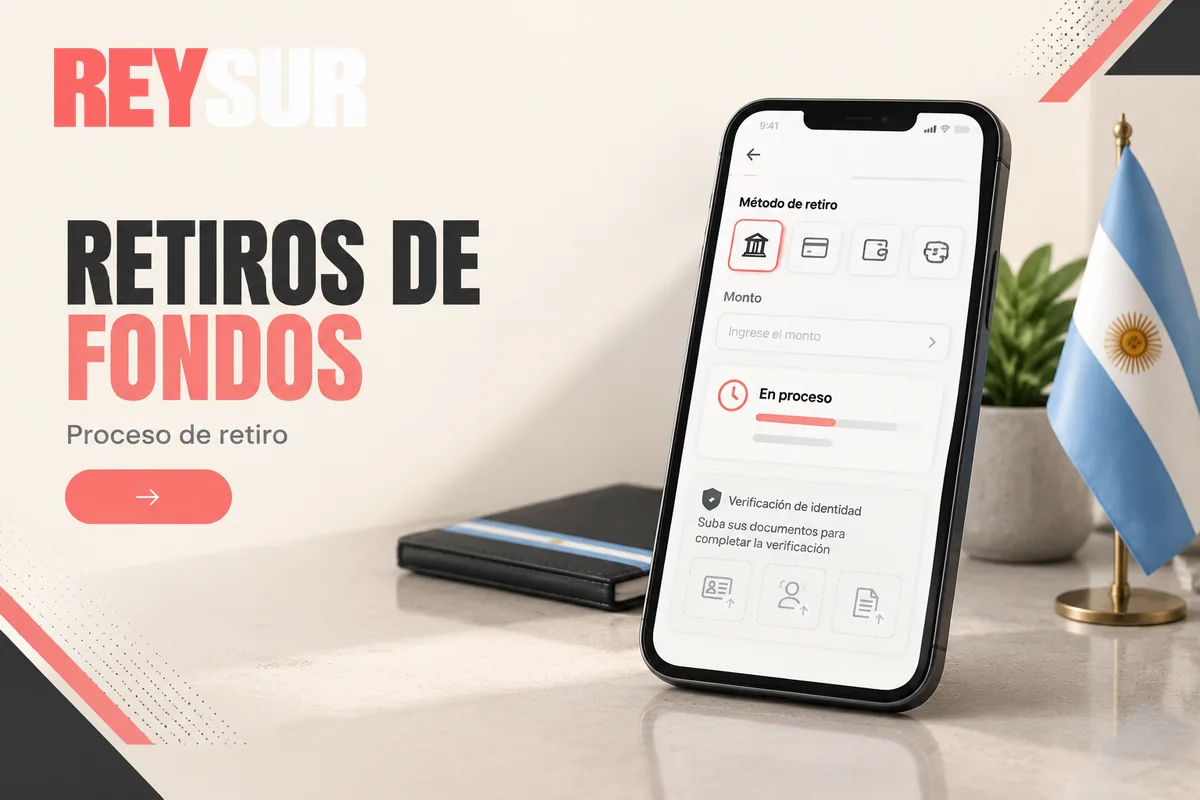 Celular muestra retiro de fondos y verificación documental