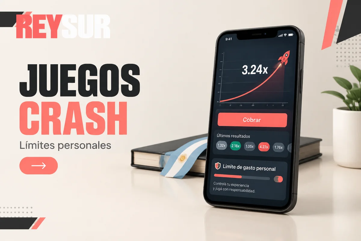Celular muestra multiplicador, historial y límite de juego